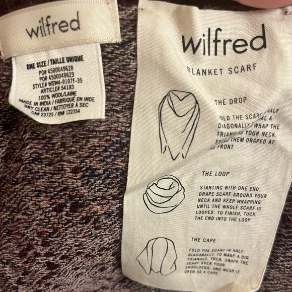 Wilfred blanket scarf - Picture 2 of 3